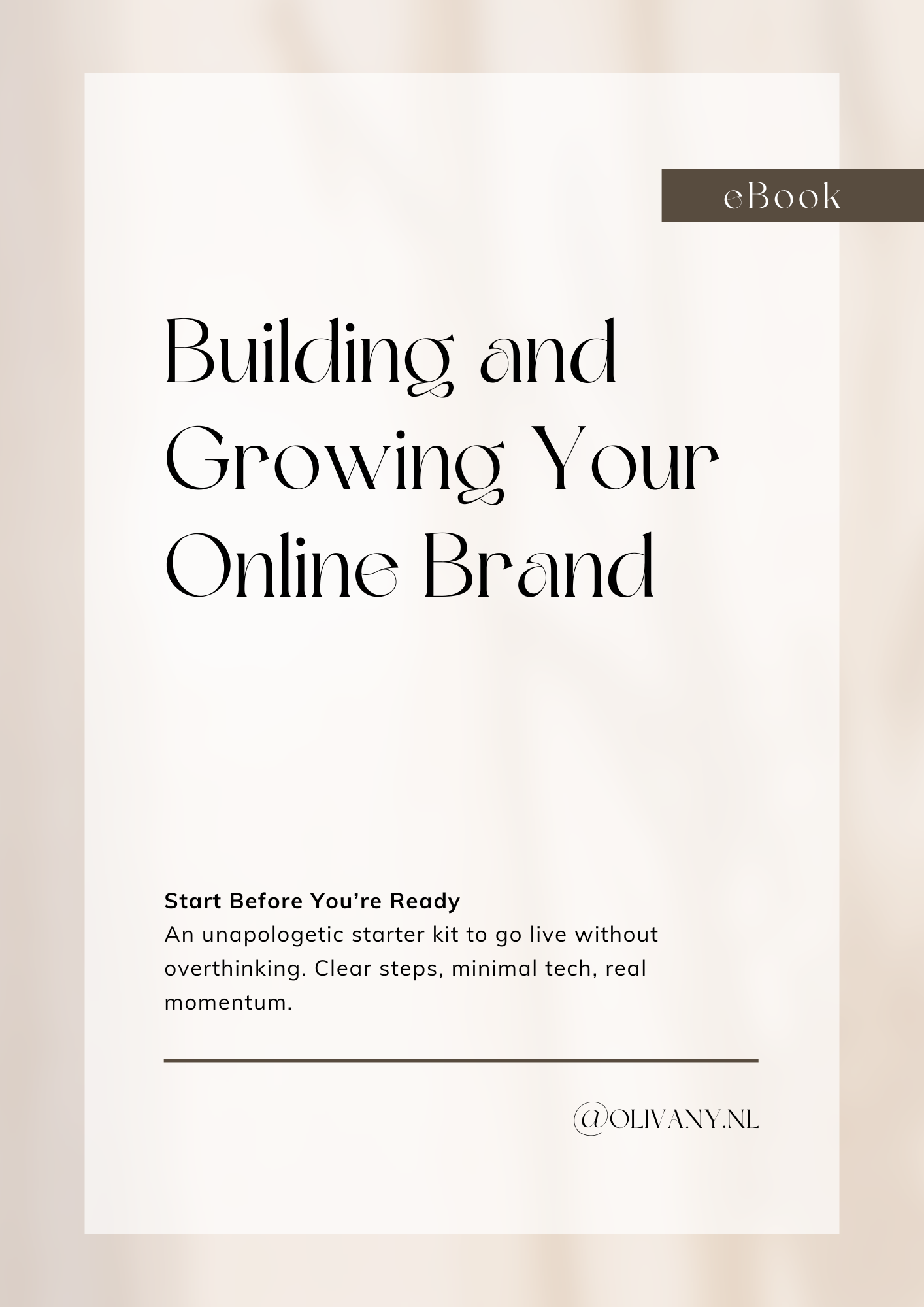 E-Book - Building and Growing Your Online Brand