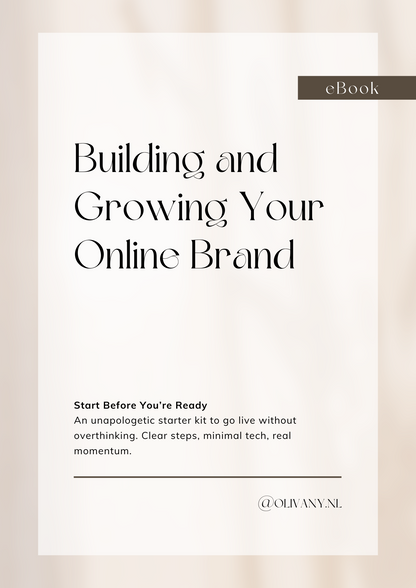 E-Book - Building and Growing Your Online Brand